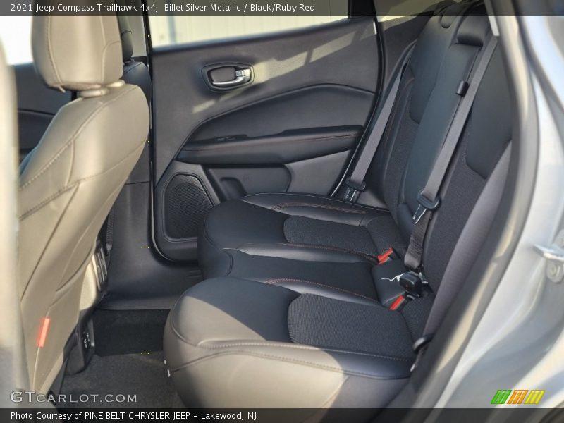 Billet Silver Metallic / Black/Ruby Red 2021 Jeep Compass Trailhawk 4x4