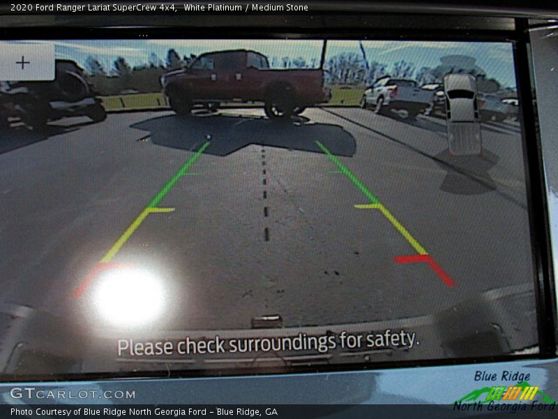 White Platinum / Medium Stone 2020 Ford Ranger Lariat SuperCrew 4x4