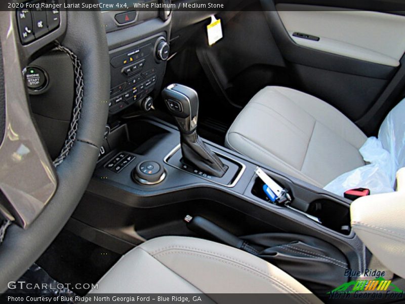 White Platinum / Medium Stone 2020 Ford Ranger Lariat SuperCrew 4x4