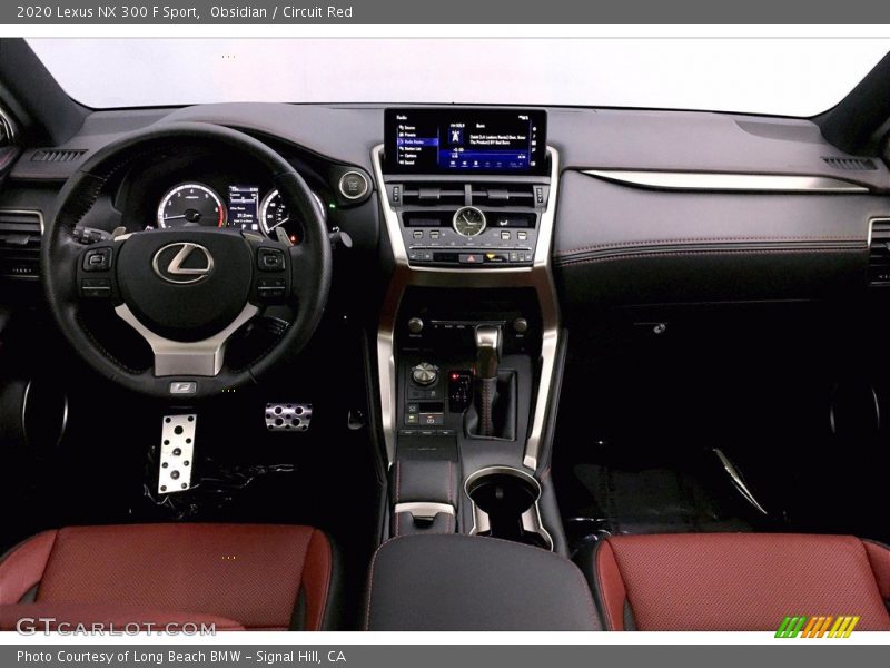 Obsidian / Circuit Red 2020 Lexus NX 300 F Sport