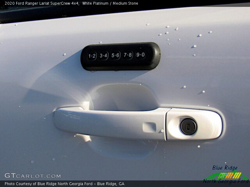 White Platinum / Medium Stone 2020 Ford Ranger Lariat SuperCrew 4x4