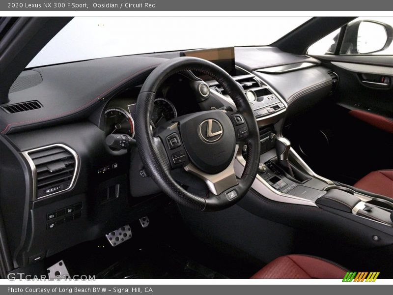 Obsidian / Circuit Red 2020 Lexus NX 300 F Sport