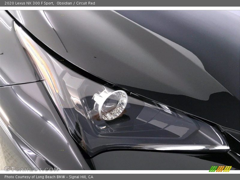 Obsidian / Circuit Red 2020 Lexus NX 300 F Sport