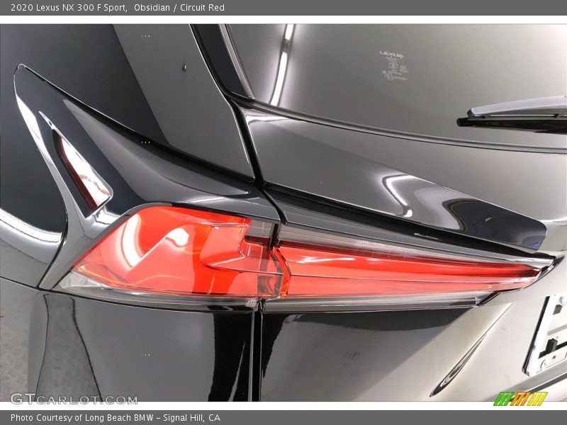 Obsidian / Circuit Red 2020 Lexus NX 300 F Sport