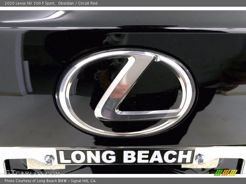 Obsidian / Circuit Red 2020 Lexus NX 300 F Sport