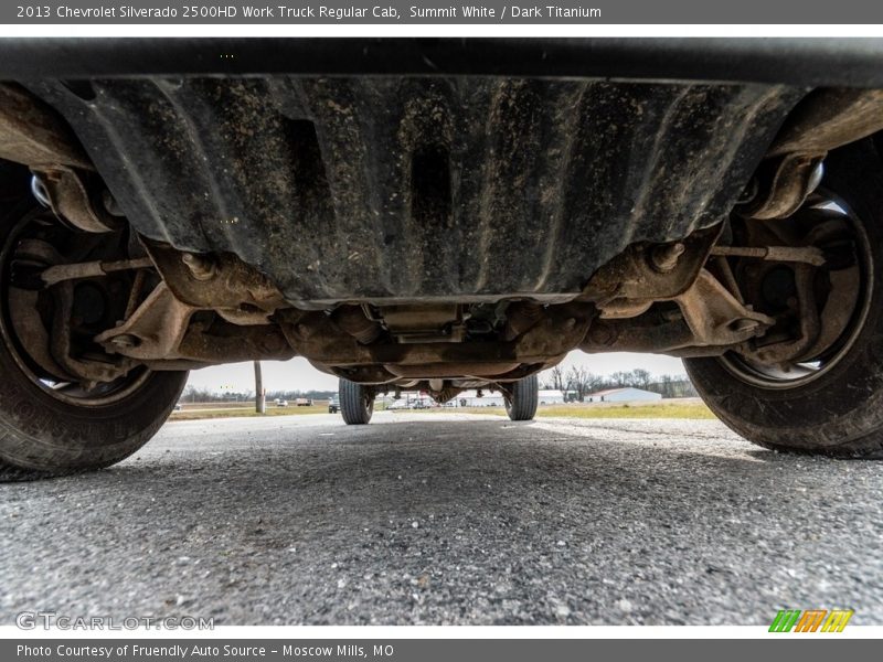 Summit White / Dark Titanium 2013 Chevrolet Silverado 2500HD Work Truck Regular Cab