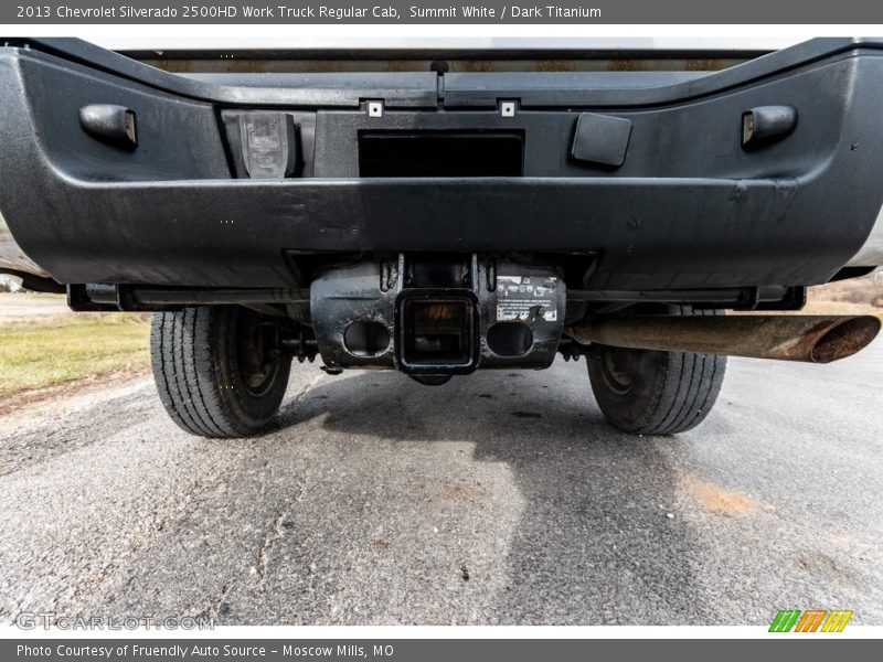 Summit White / Dark Titanium 2013 Chevrolet Silverado 2500HD Work Truck Regular Cab