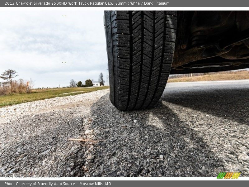 Summit White / Dark Titanium 2013 Chevrolet Silverado 2500HD Work Truck Regular Cab
