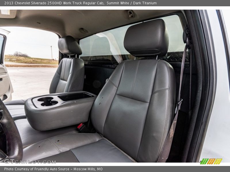 Summit White / Dark Titanium 2013 Chevrolet Silverado 2500HD Work Truck Regular Cab