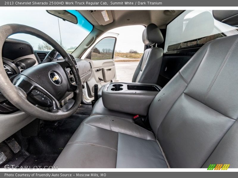 Summit White / Dark Titanium 2013 Chevrolet Silverado 2500HD Work Truck Regular Cab