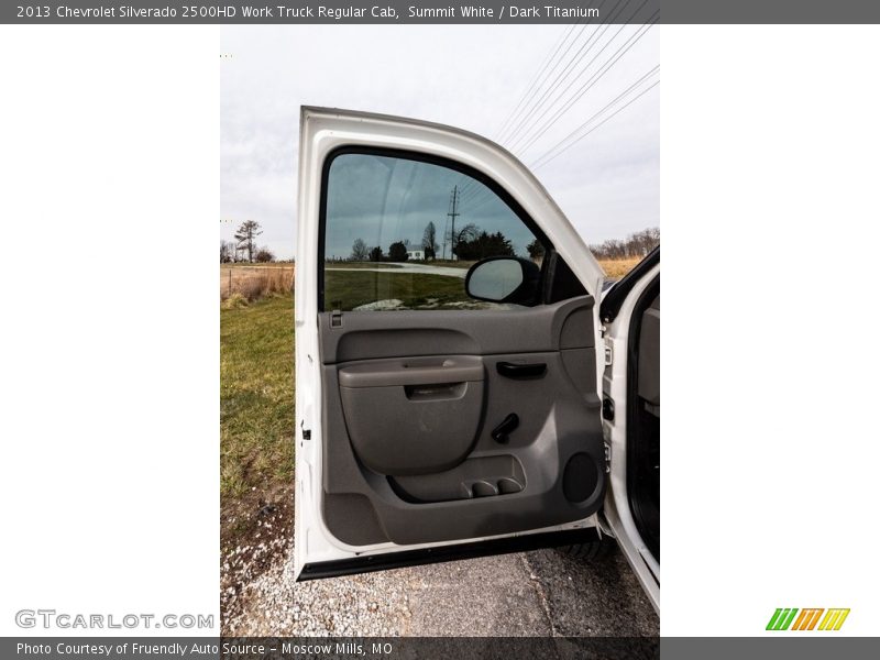 Summit White / Dark Titanium 2013 Chevrolet Silverado 2500HD Work Truck Regular Cab