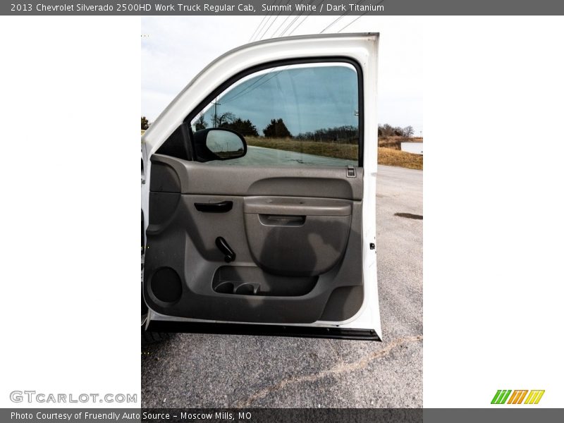 Summit White / Dark Titanium 2013 Chevrolet Silverado 2500HD Work Truck Regular Cab