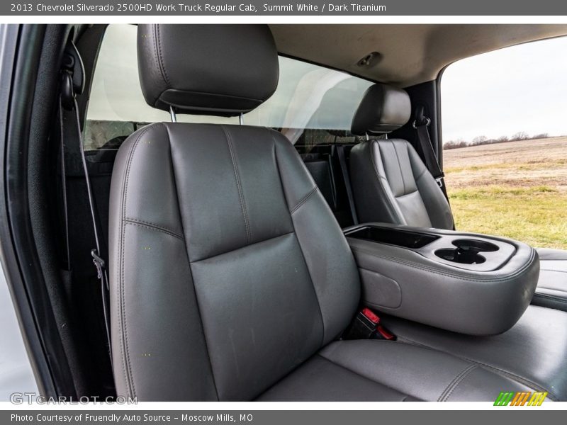 Summit White / Dark Titanium 2013 Chevrolet Silverado 2500HD Work Truck Regular Cab