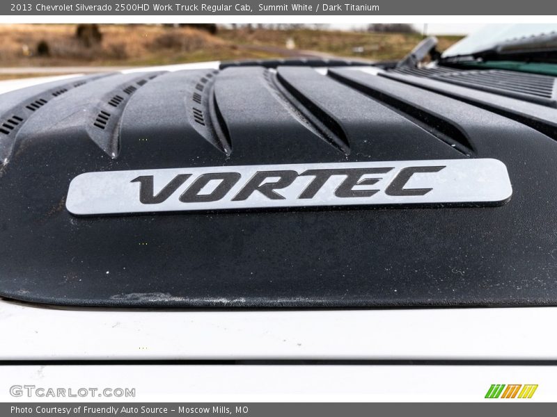 Summit White / Dark Titanium 2013 Chevrolet Silverado 2500HD Work Truck Regular Cab