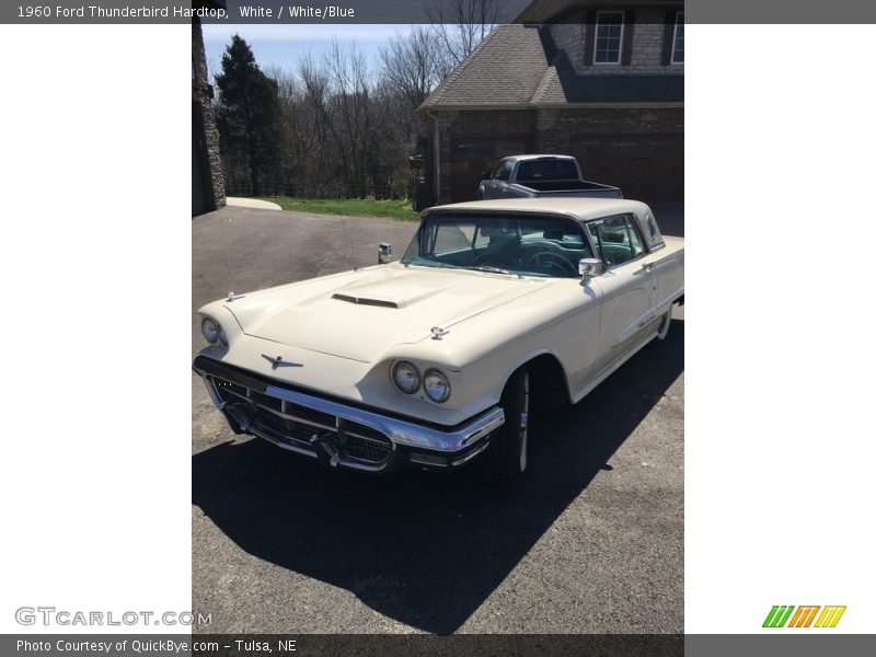 White / White/Blue 1960 Ford Thunderbird Hardtop