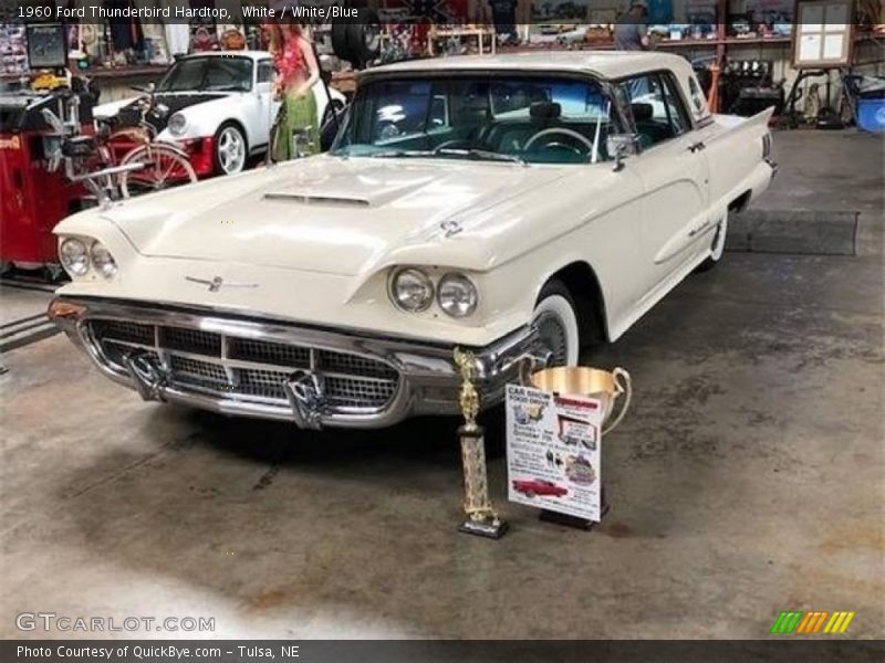 White / White/Blue 1960 Ford Thunderbird Hardtop