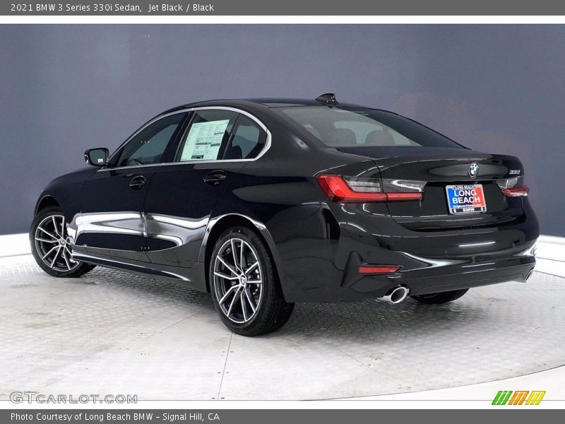 Jet Black / Black 2021 BMW 3 Series 330i Sedan