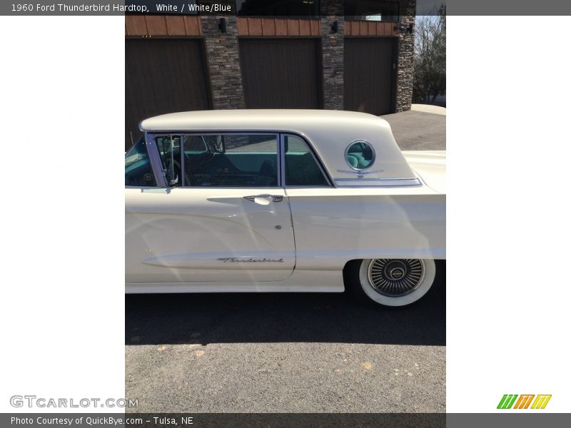 White / White/Blue 1960 Ford Thunderbird Hardtop
