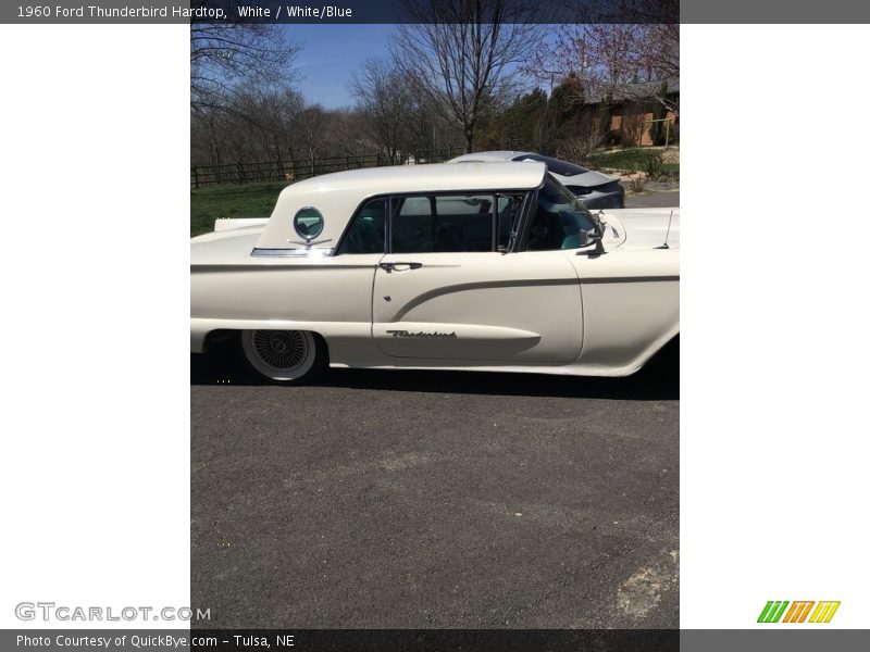 White / White/Blue 1960 Ford Thunderbird Hardtop