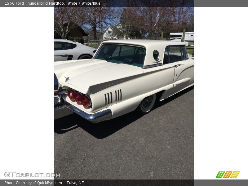 White / White/Blue 1960 Ford Thunderbird Hardtop