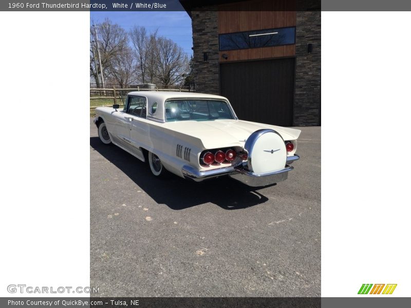 White / White/Blue 1960 Ford Thunderbird Hardtop