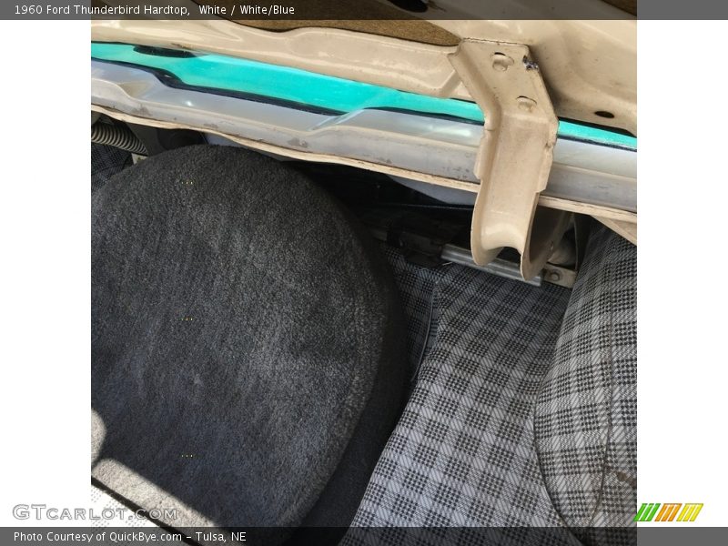 White / White/Blue 1960 Ford Thunderbird Hardtop