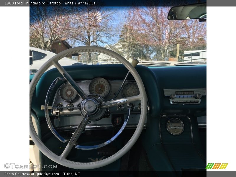 White / White/Blue 1960 Ford Thunderbird Hardtop