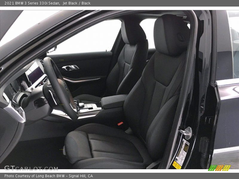 Jet Black / Black 2021 BMW 3 Series 330i Sedan