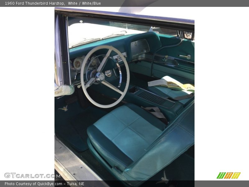 White / White/Blue 1960 Ford Thunderbird Hardtop