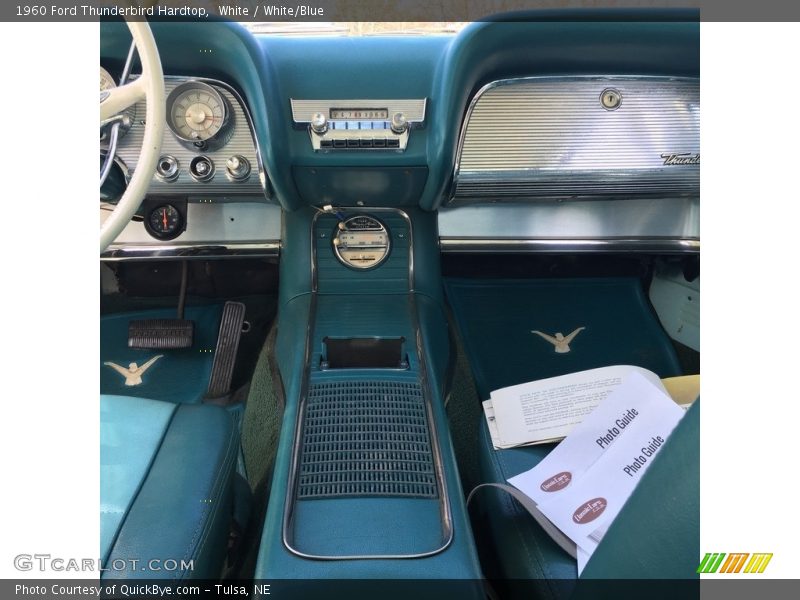 White / White/Blue 1960 Ford Thunderbird Hardtop