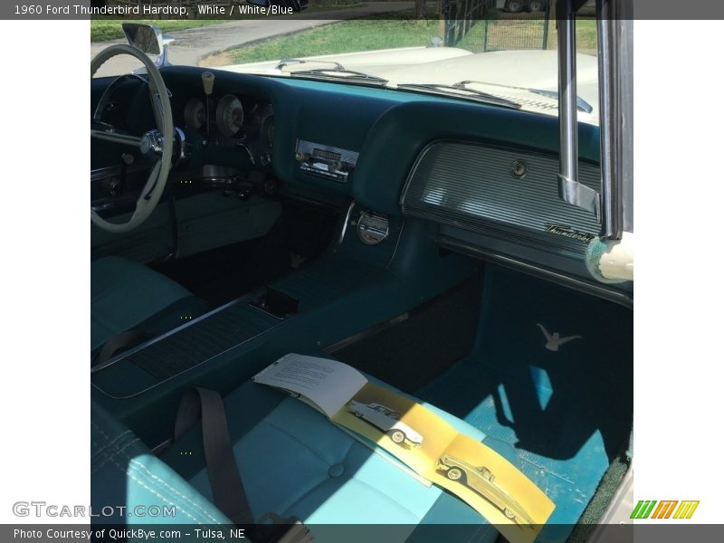 White / White/Blue 1960 Ford Thunderbird Hardtop