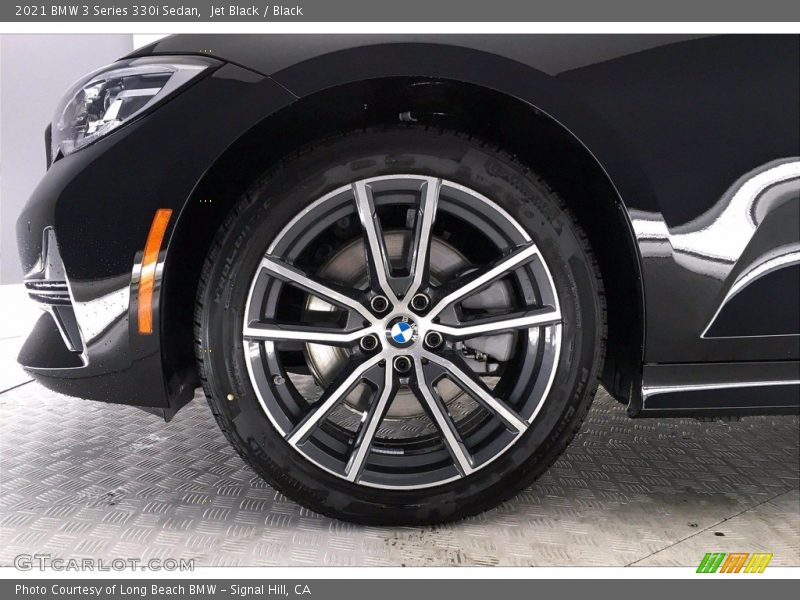 Jet Black / Black 2021 BMW 3 Series 330i Sedan