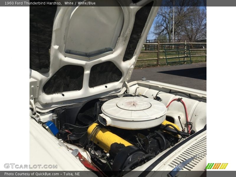 White / White/Blue 1960 Ford Thunderbird Hardtop