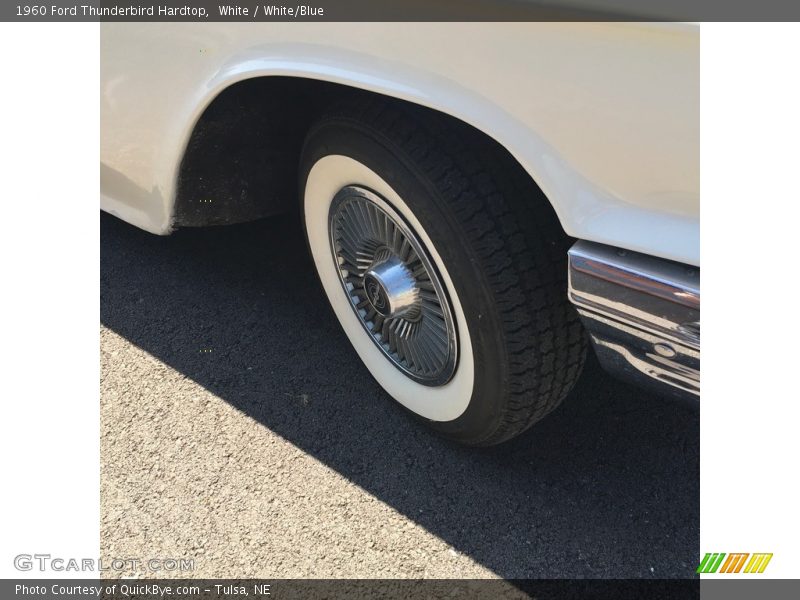 White / White/Blue 1960 Ford Thunderbird Hardtop
