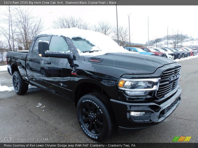 Diamond Black Crystal Pearl / Black 2020 Ram 2500 Big Horn Crew Cab 4x4
