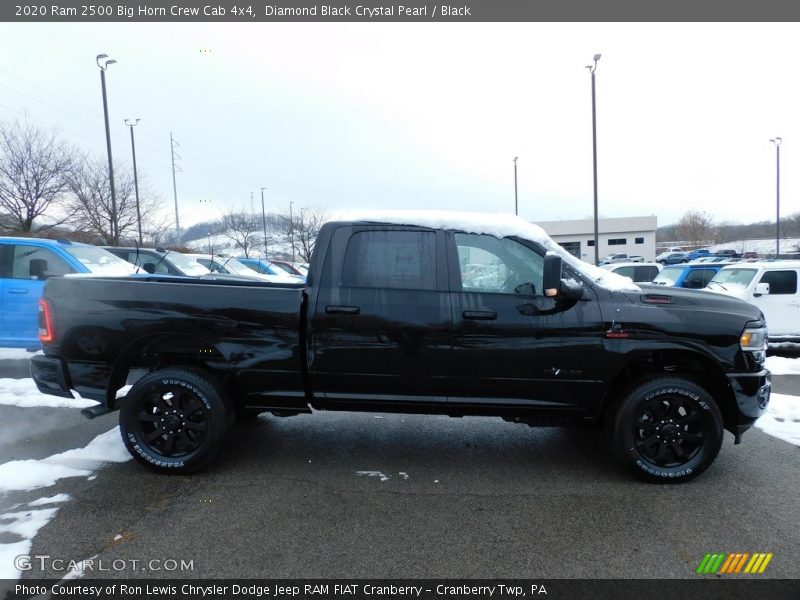 Diamond Black Crystal Pearl / Black 2020 Ram 2500 Big Horn Crew Cab 4x4