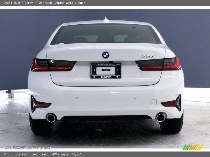 Alpine White / Black 2021 BMW 3 Series 330i Sedan