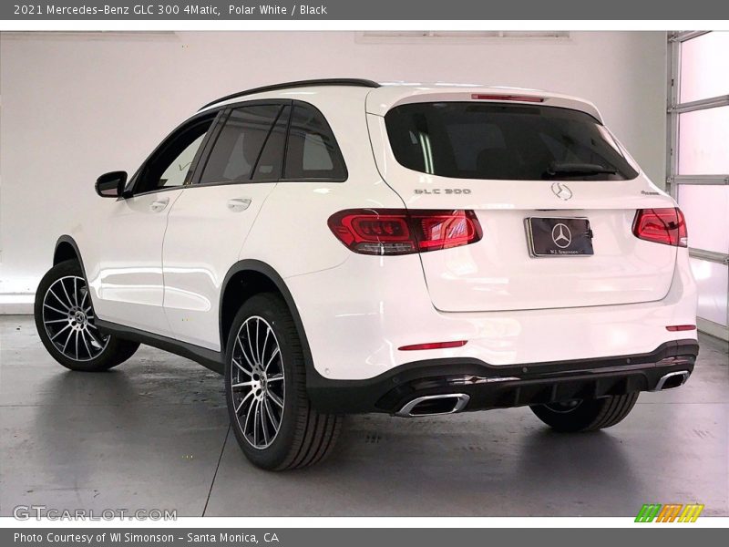 Polar White / Black 2021 Mercedes-Benz GLC 300 4Matic