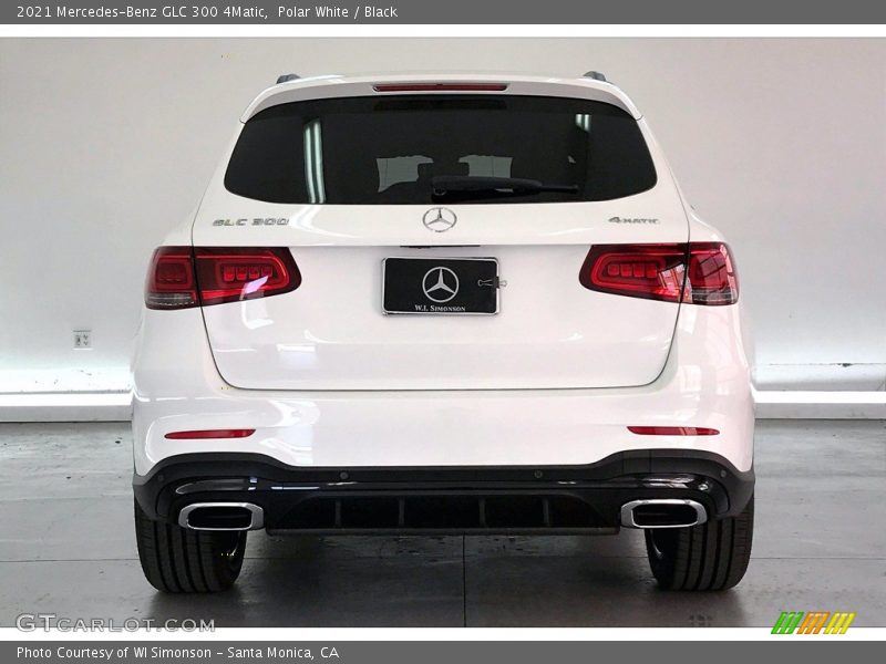 Polar White / Black 2021 Mercedes-Benz GLC 300 4Matic