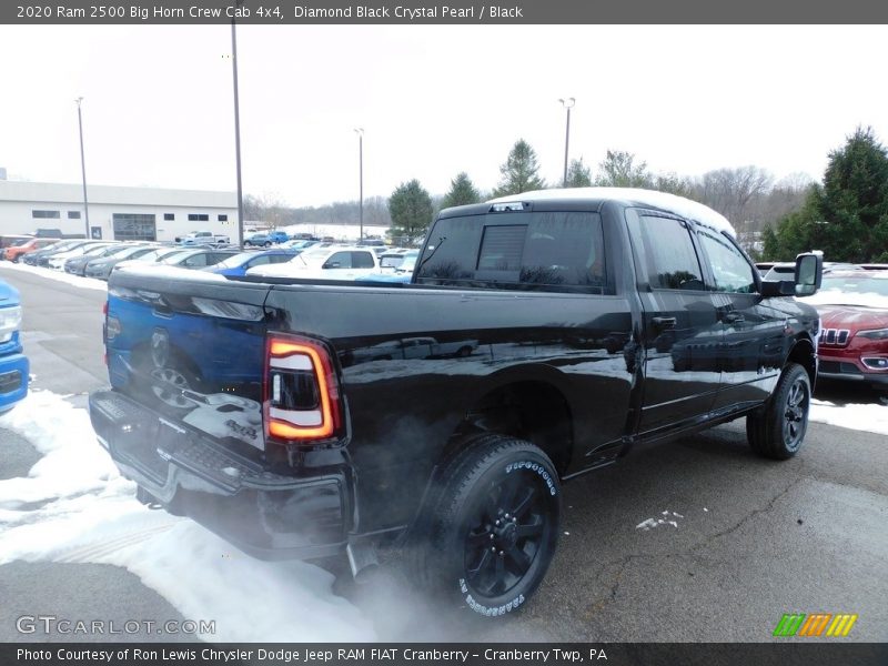 Diamond Black Crystal Pearl / Black 2020 Ram 2500 Big Horn Crew Cab 4x4