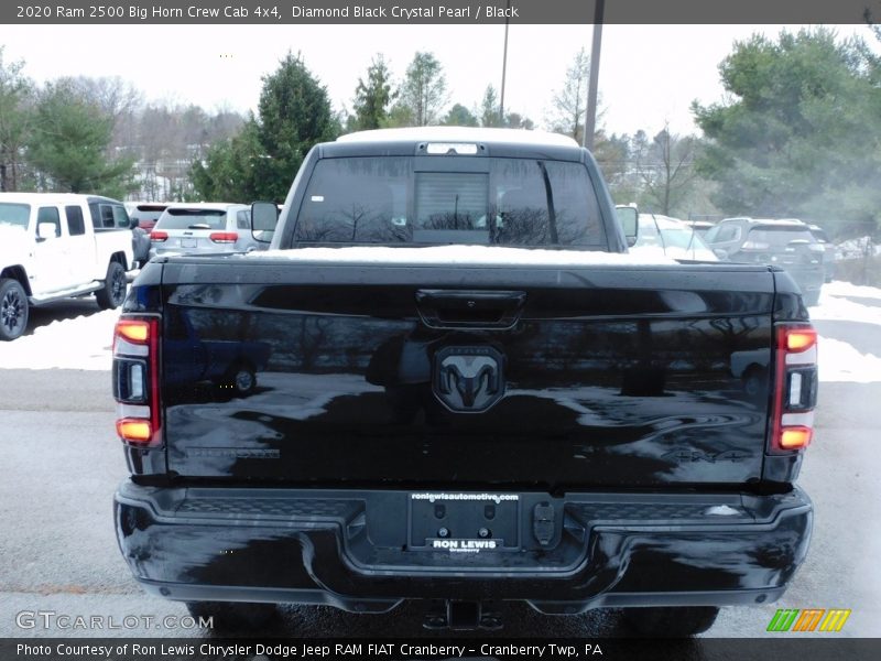Diamond Black Crystal Pearl / Black 2020 Ram 2500 Big Horn Crew Cab 4x4
