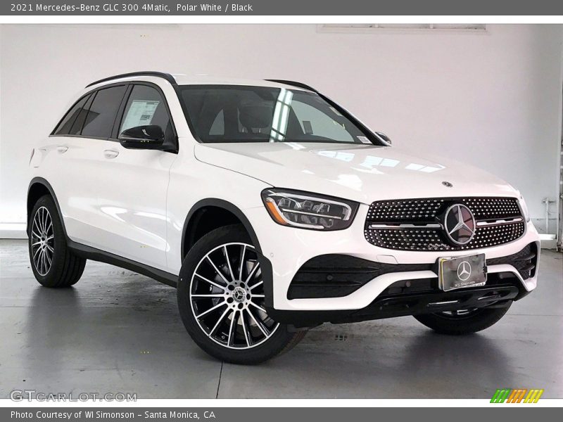 Polar White / Black 2021 Mercedes-Benz GLC 300 4Matic