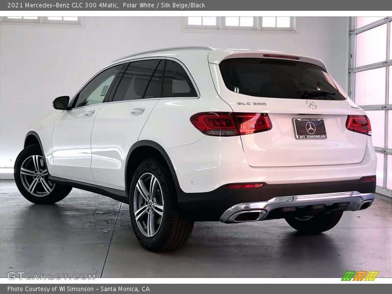 Polar White / Silk Beige/Black 2021 Mercedes-Benz GLC 300 4Matic