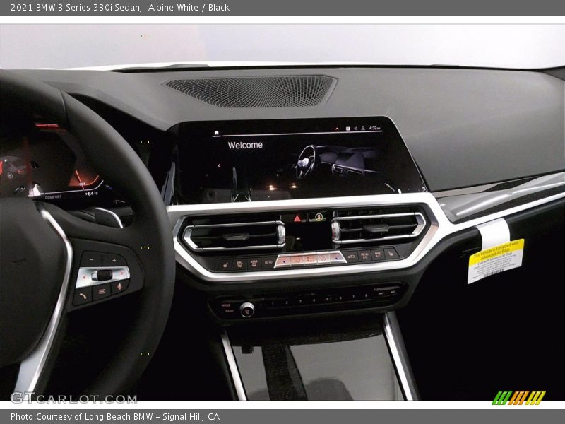 Alpine White / Black 2021 BMW 3 Series 330i Sedan