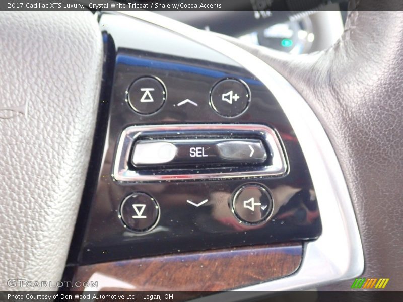 Crystal White Tricoat / Shale w/Cocoa Accents 2017 Cadillac XTS Luxury