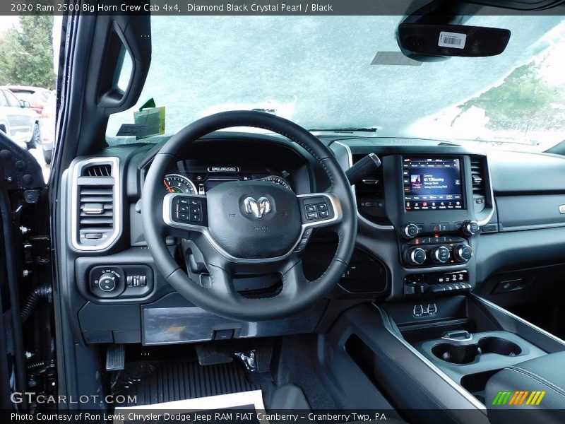 Diamond Black Crystal Pearl / Black 2020 Ram 2500 Big Horn Crew Cab 4x4