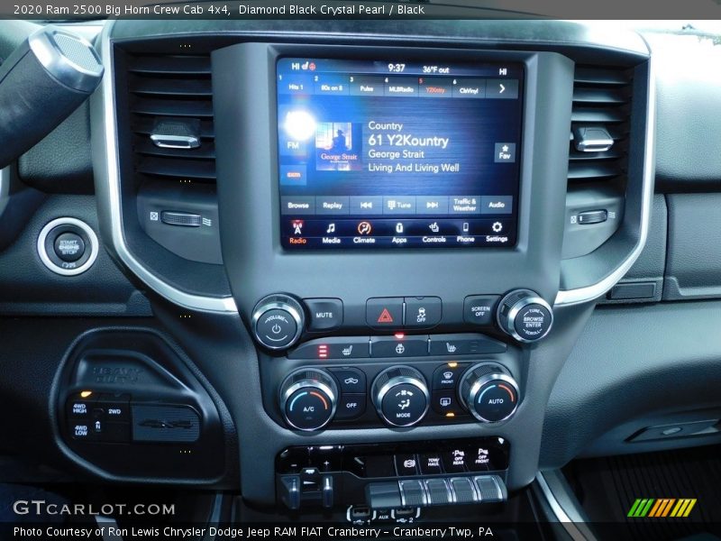 Diamond Black Crystal Pearl / Black 2020 Ram 2500 Big Horn Crew Cab 4x4