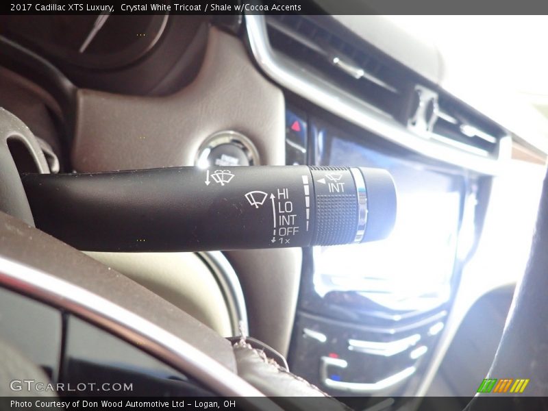 Crystal White Tricoat / Shale w/Cocoa Accents 2017 Cadillac XTS Luxury