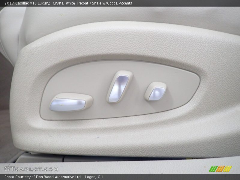 Crystal White Tricoat / Shale w/Cocoa Accents 2017 Cadillac XTS Luxury
