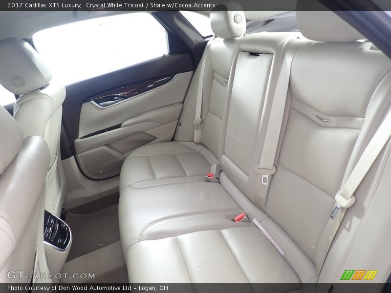 Crystal White Tricoat / Shale w/Cocoa Accents 2017 Cadillac XTS Luxury